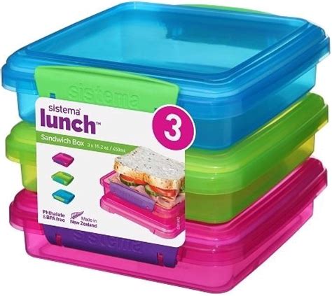 Sistema Plastic Lunch Boxes for sale .